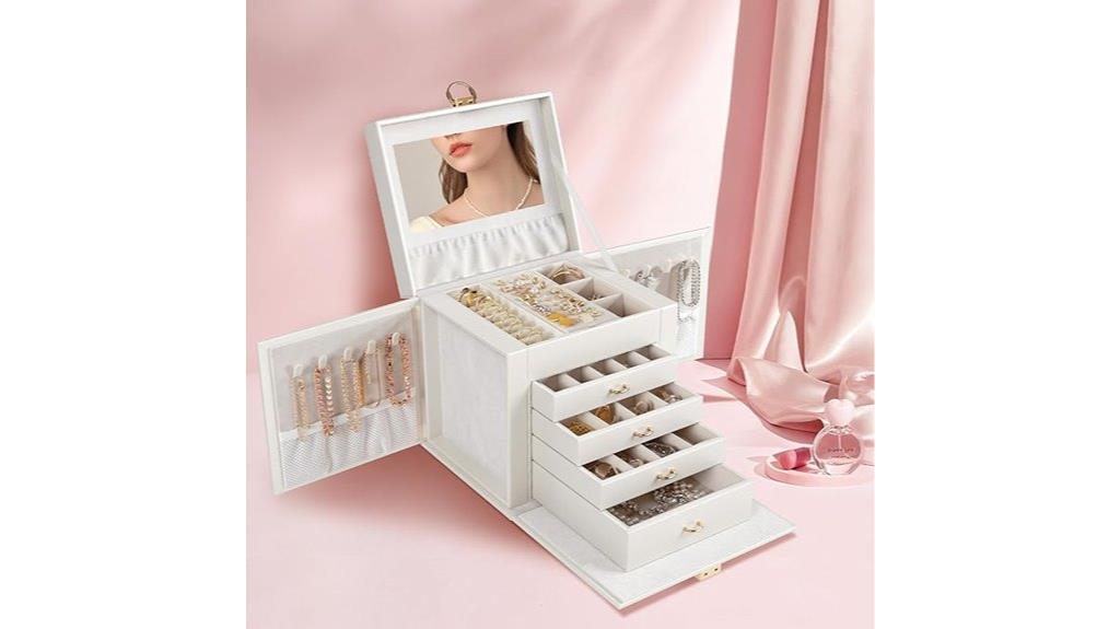 five layer jewelry storage