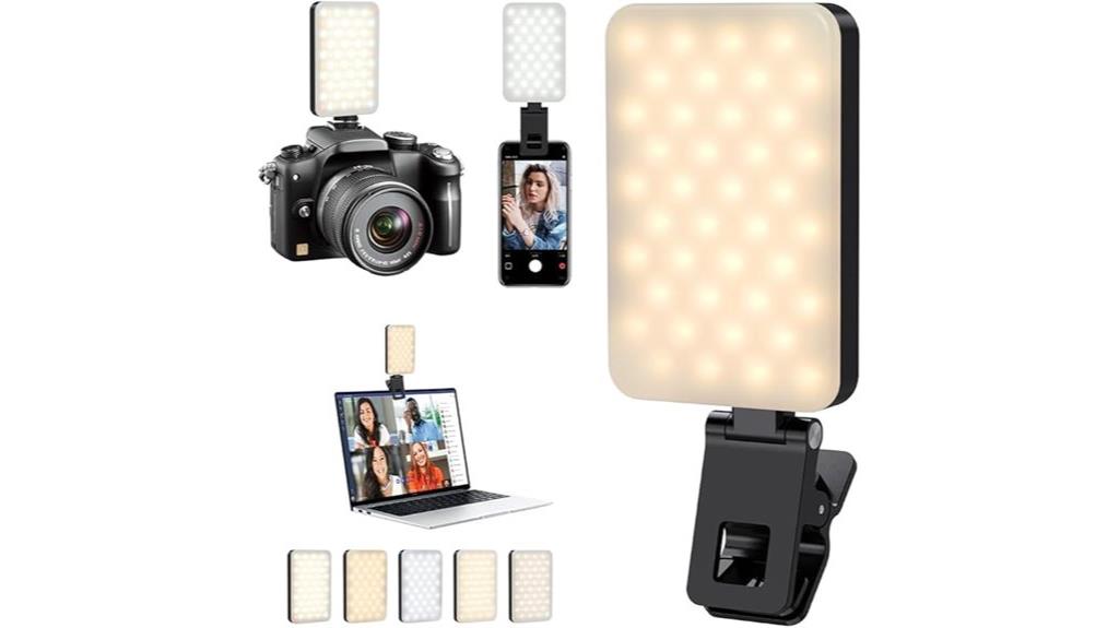 five mode led selfie light