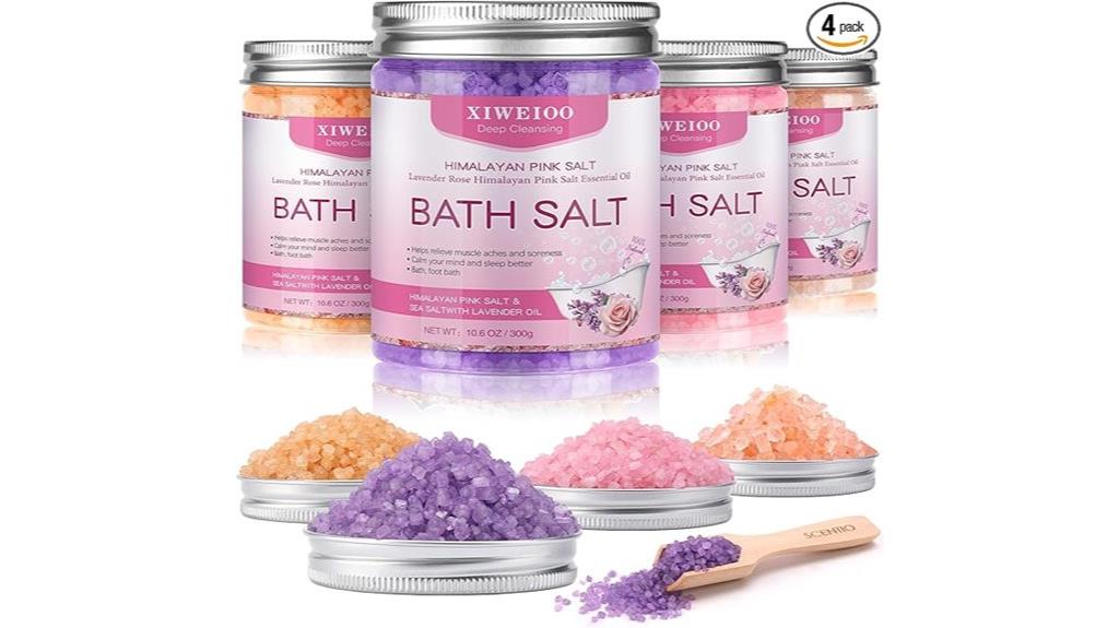 four salt types pack