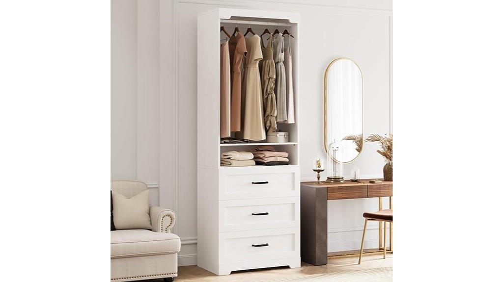 freestanding closet system