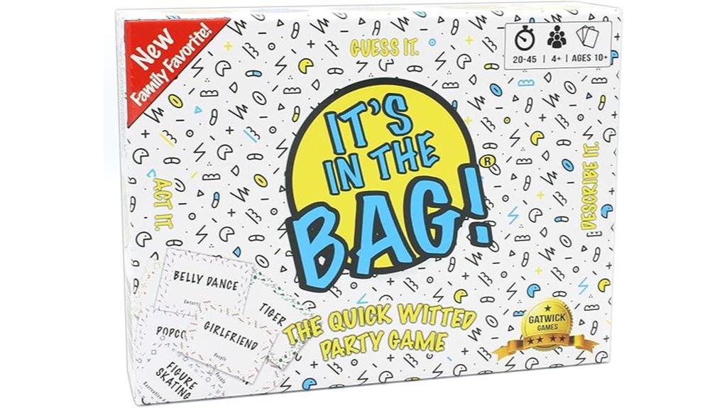 game night bag items