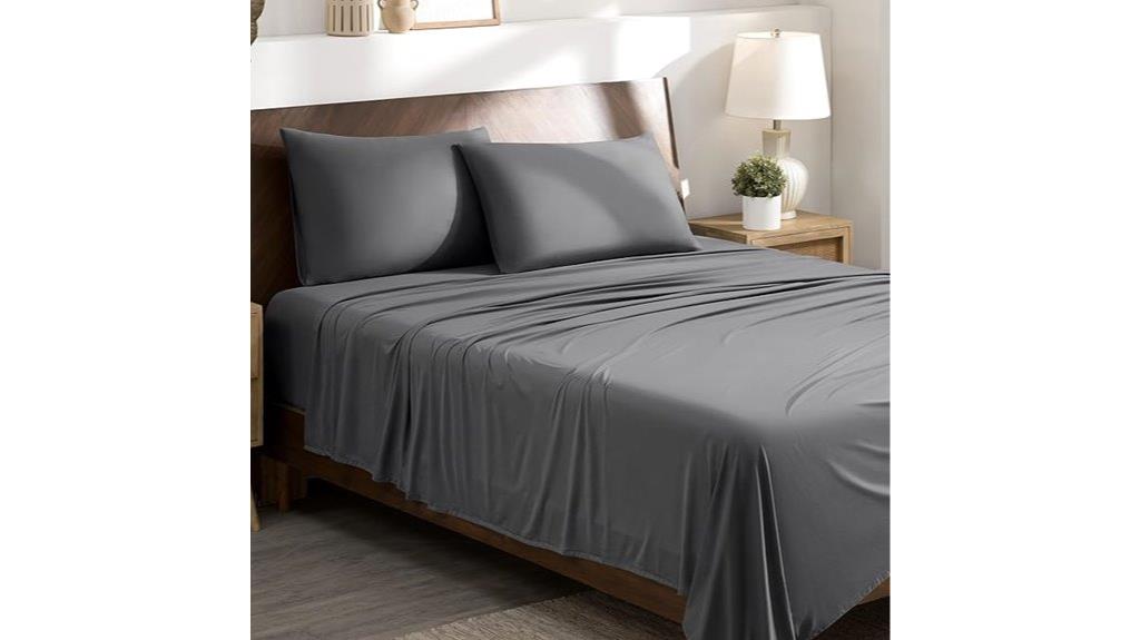 grey jersey knit sheets