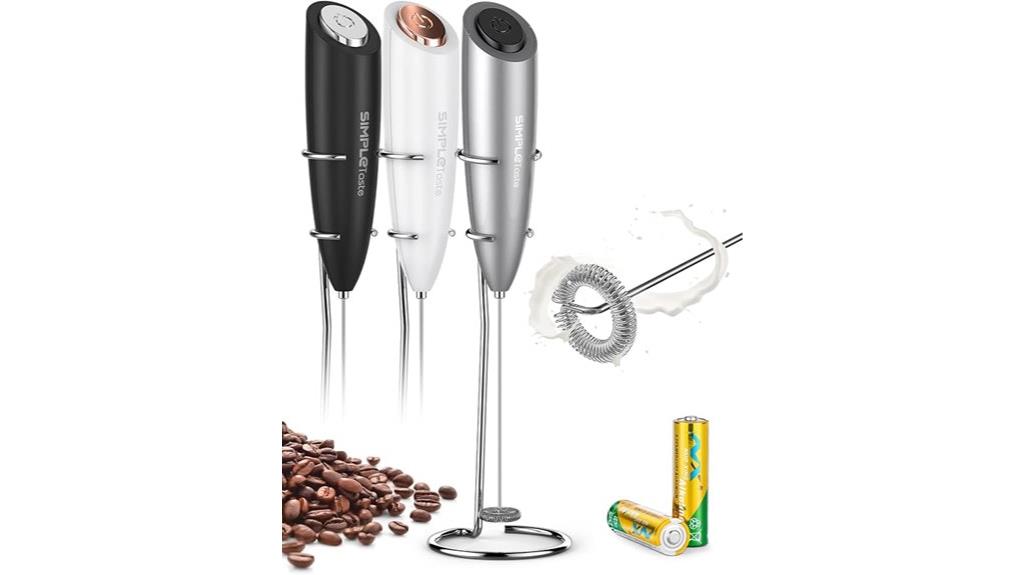 handheld battery milk frother