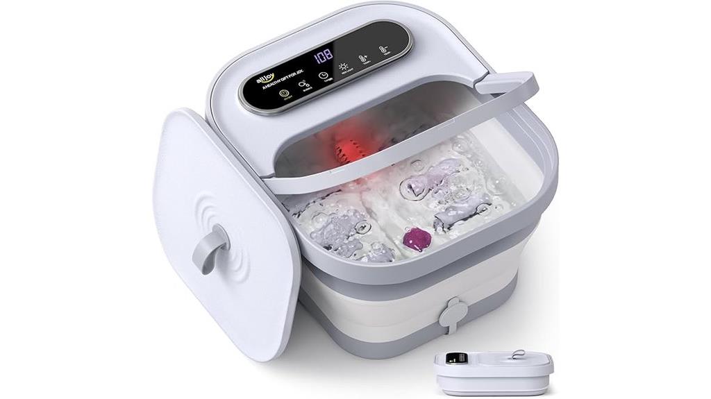 heated shiatsu foot massager
