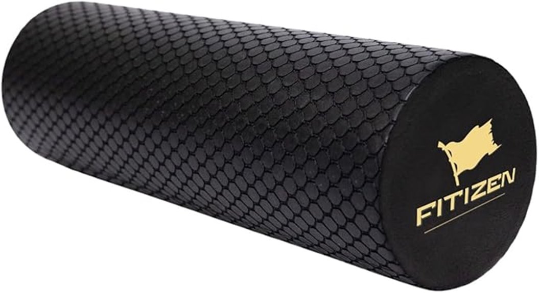 high density muscle foam roller
