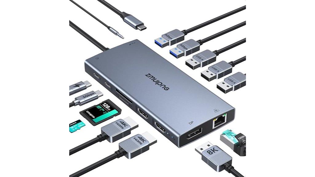 high resolution usb c dock