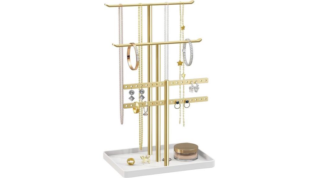 jewelry stand with hanger