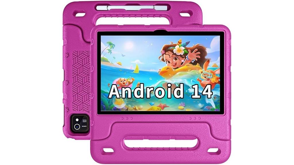 kids android tablet with case