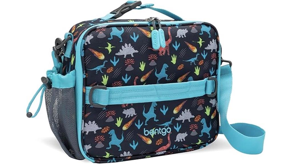 kids double insulated lunch bag