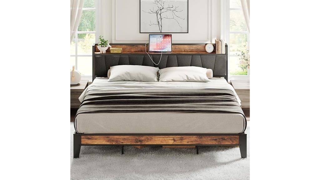 king size bed with storage
