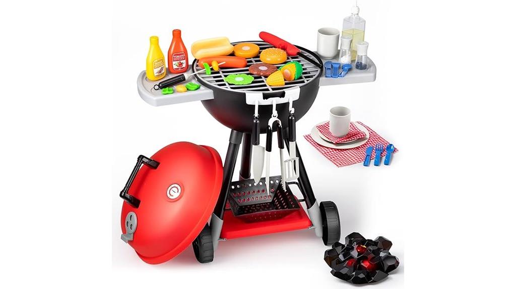 kitchen toy set with lights