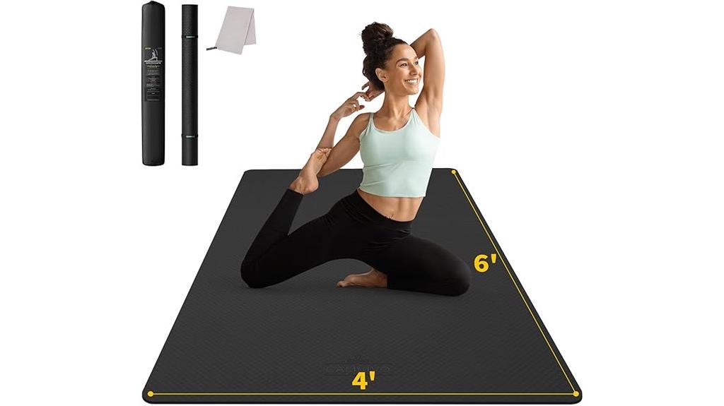 large 6x4 yoga mat