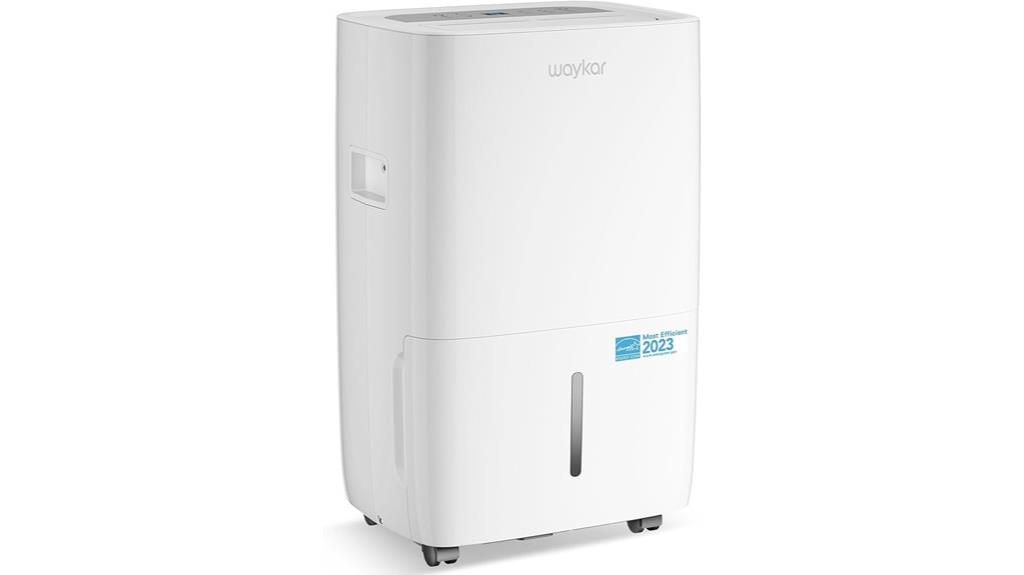 large capacity basement dehumidifier