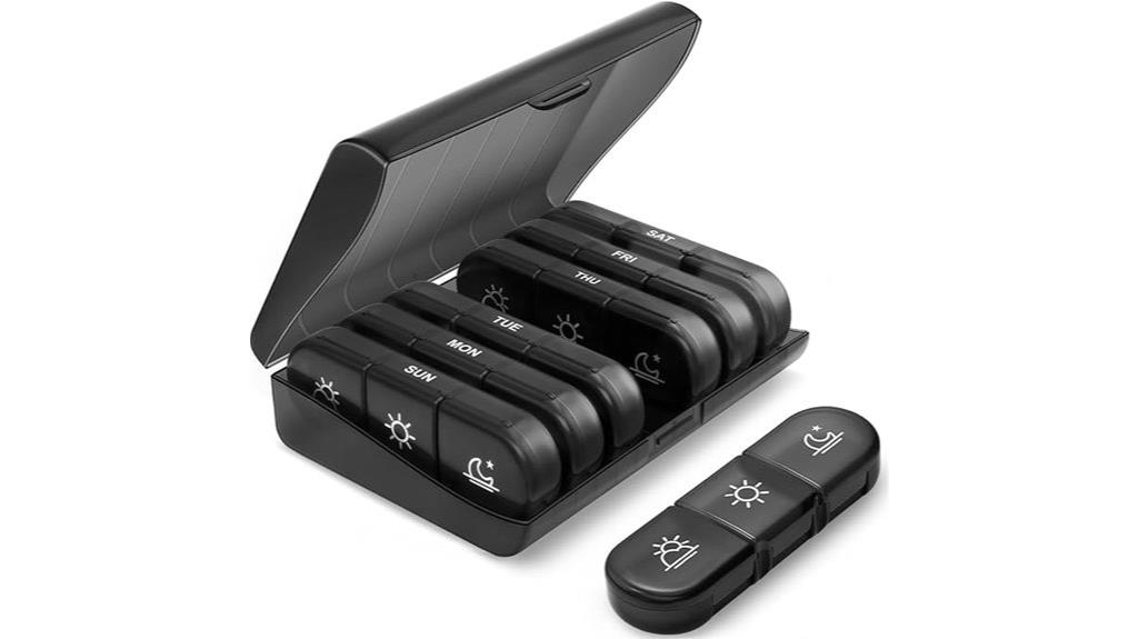 large container weekly organizer