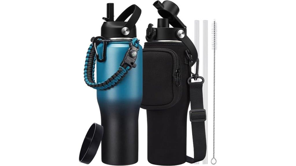 large insulated water bottle