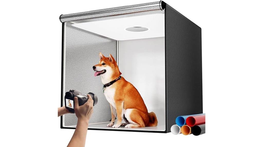 large led photo light box