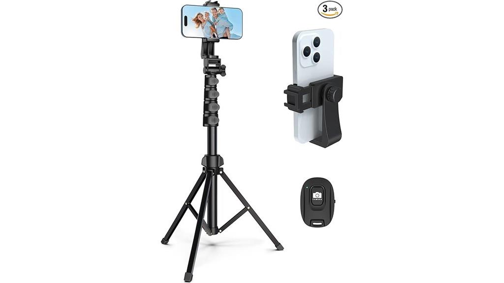 large phone camera tripod