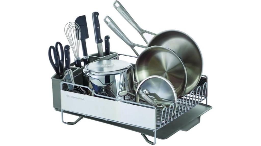 large rust resistant dish rack