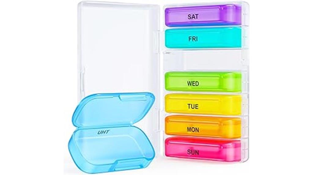 large weekly pill organizer