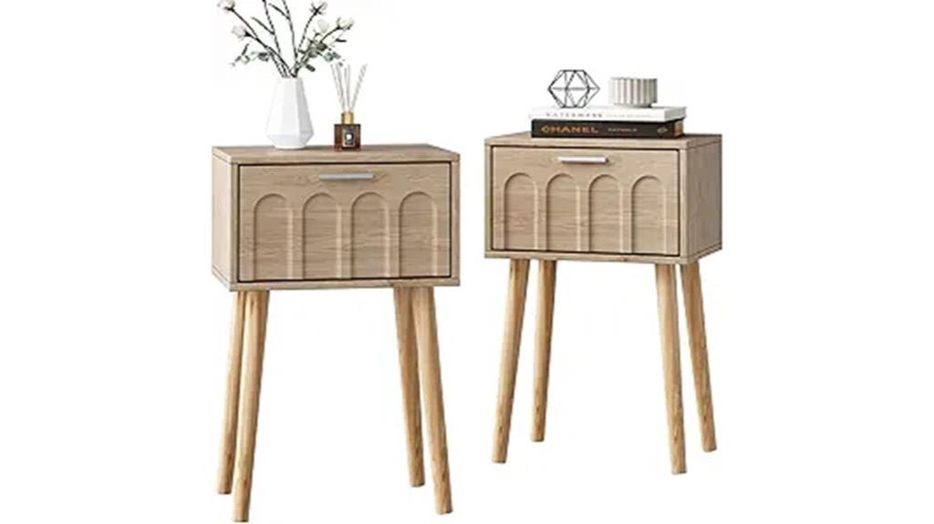 latooree arch door nightstands