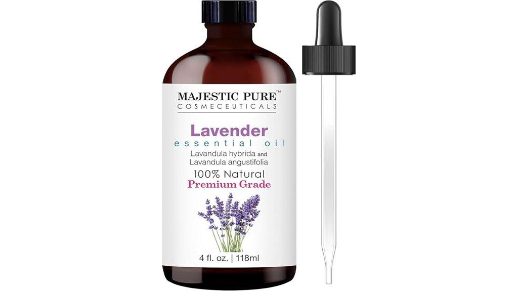 lavender essential oil bottle