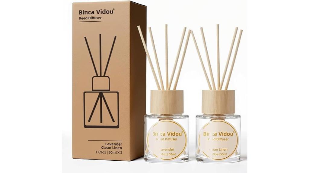 lavender linen reed diffusers