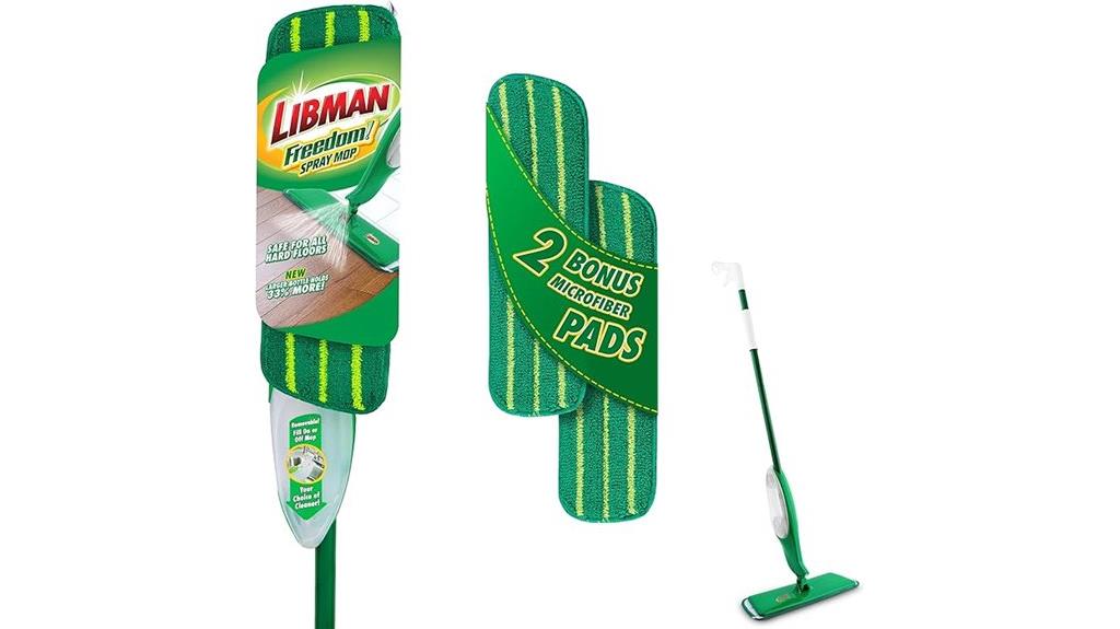 libman spray mop with extras