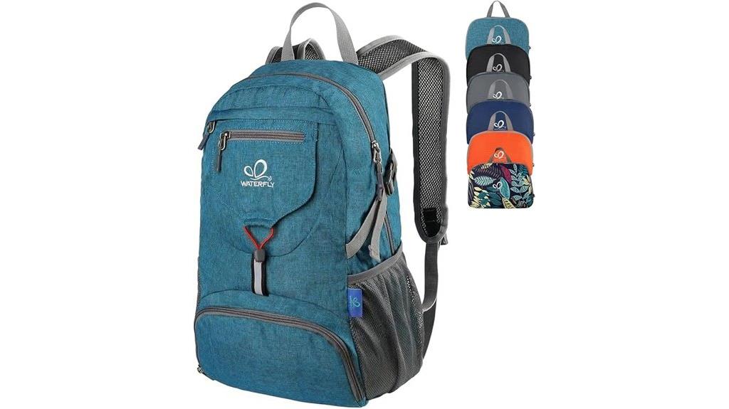 lightweight packable waterfly backpack