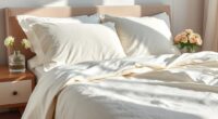 luxury linen sheet sets