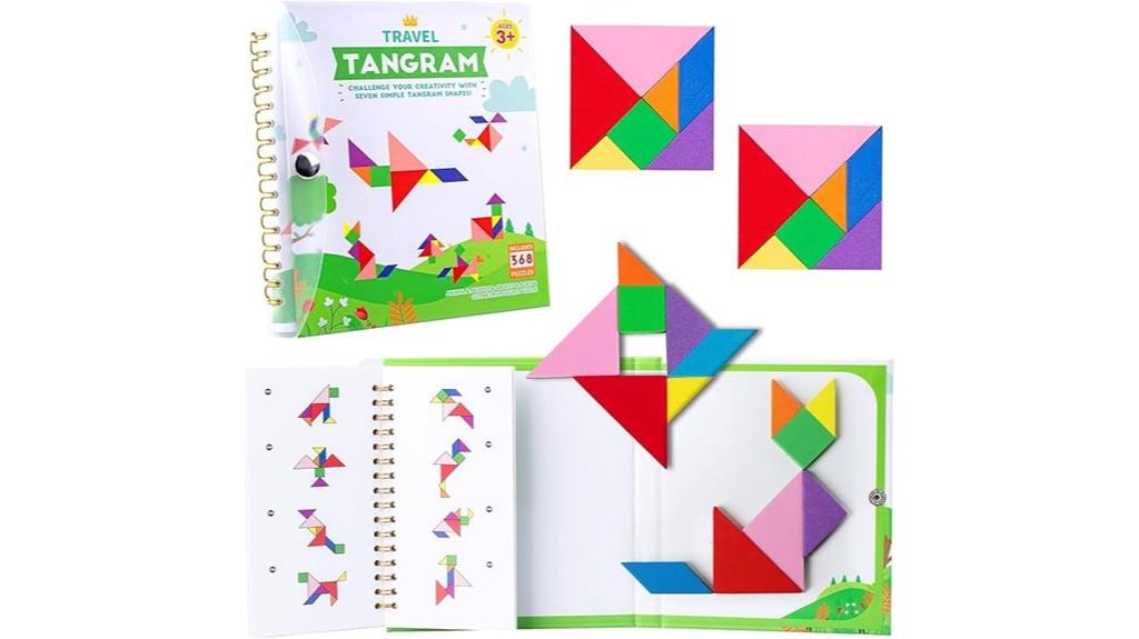 magnetic travel puzzle book