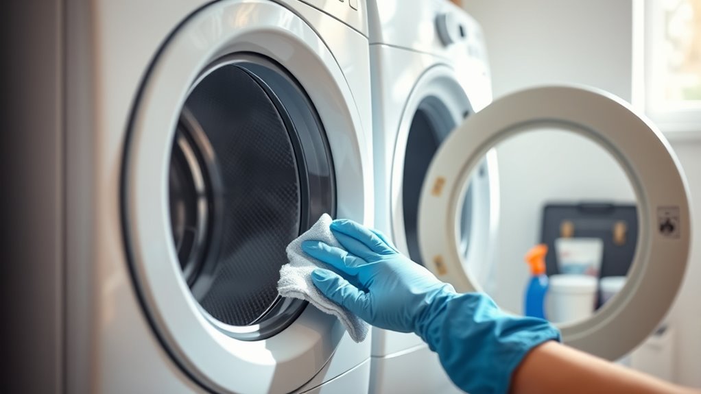 maintain washer dryer efficiency