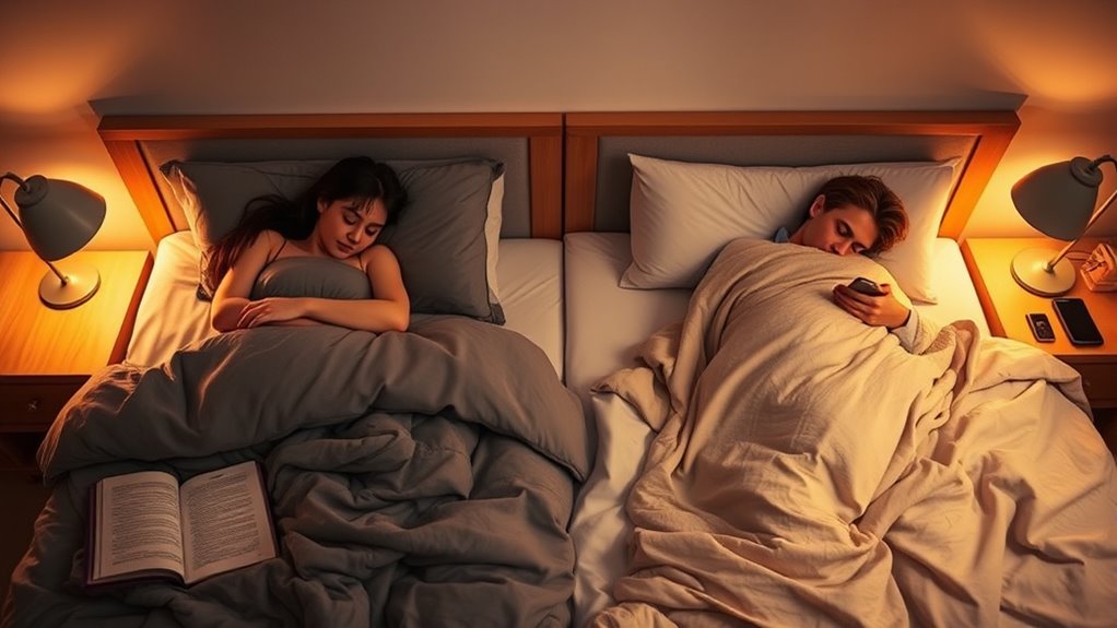 managing divergent sleep patterns