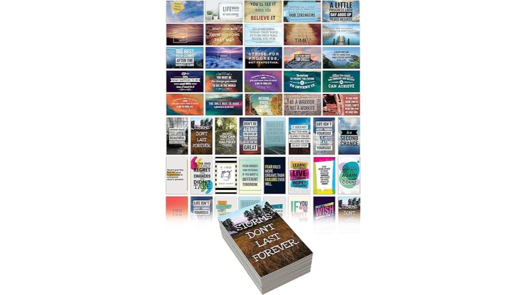 motivational office affirmation cards