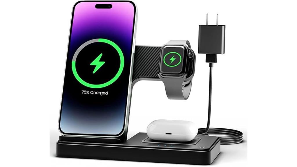 multi device wireless charging station
