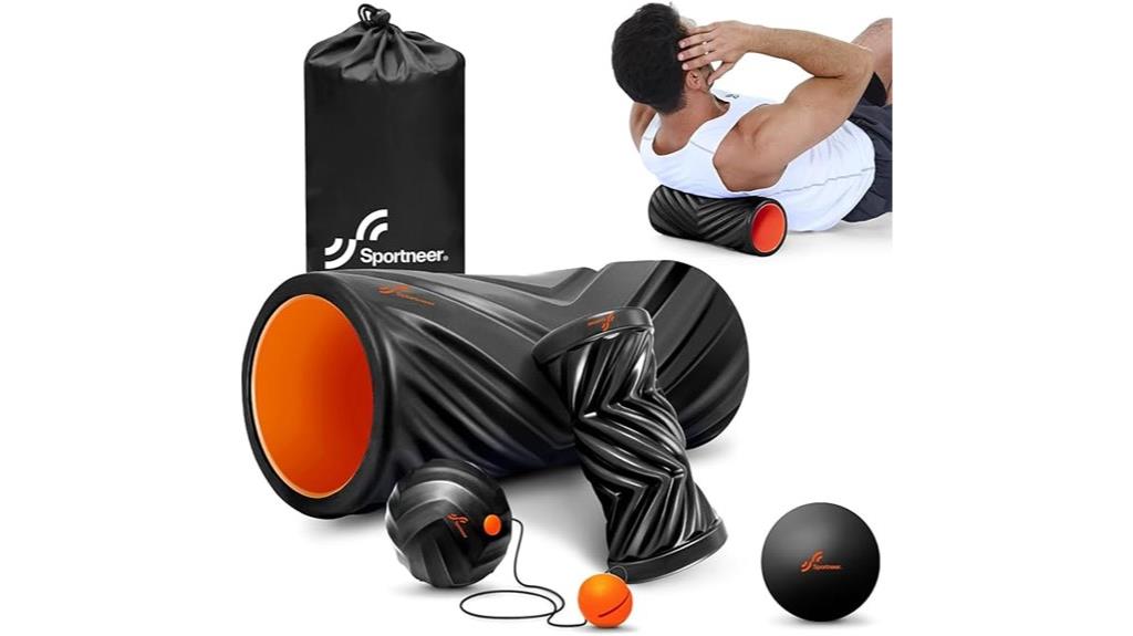 multi functional foam roller set