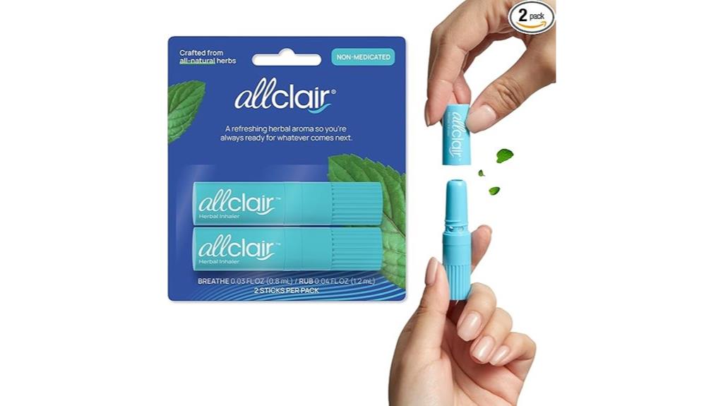 nausea relief inhalers pack