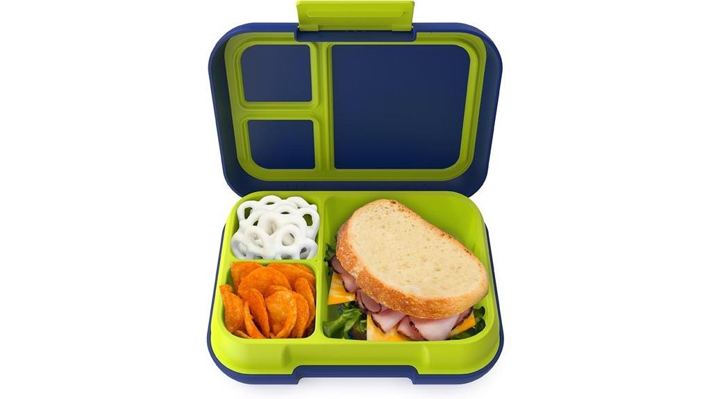 navy blue lunch box