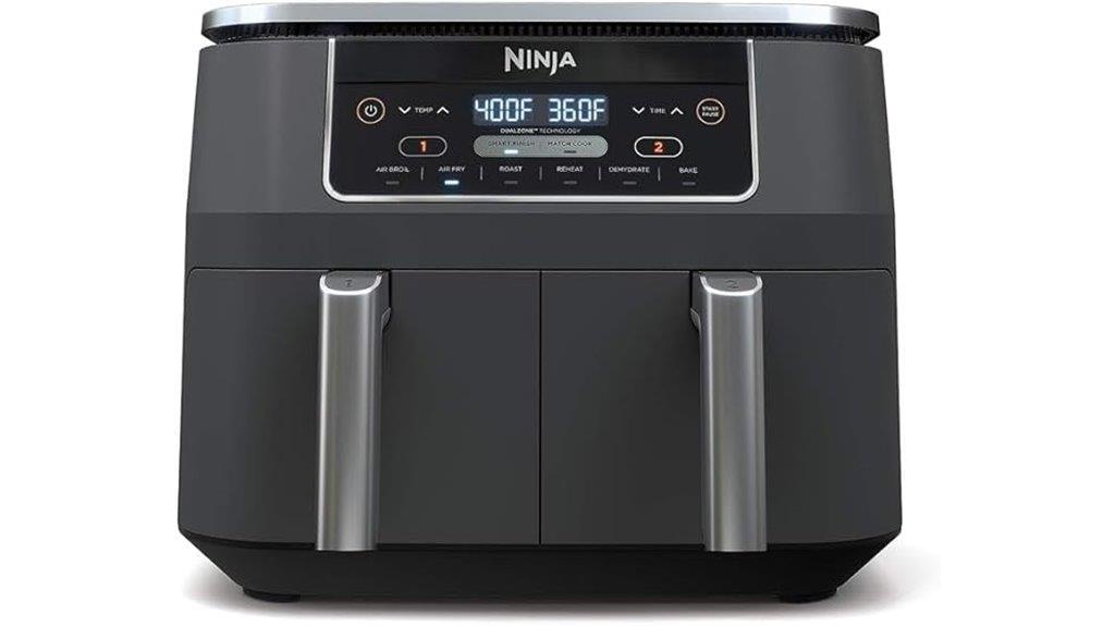 ninja foodi dual zone fryer