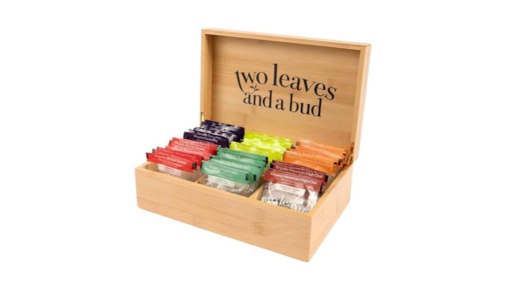 organic tea sampler box