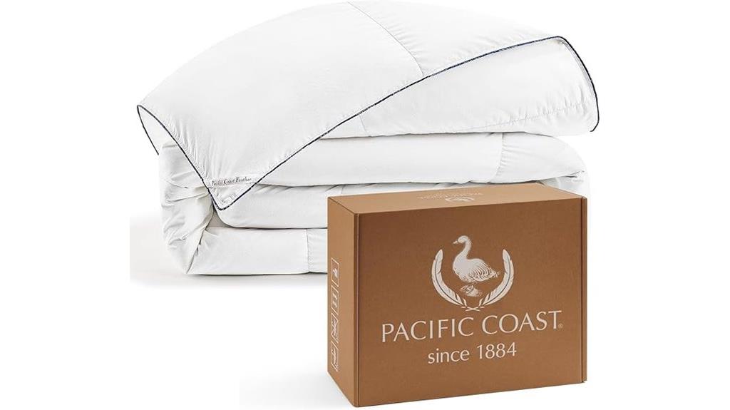 pacific coast king duvet
