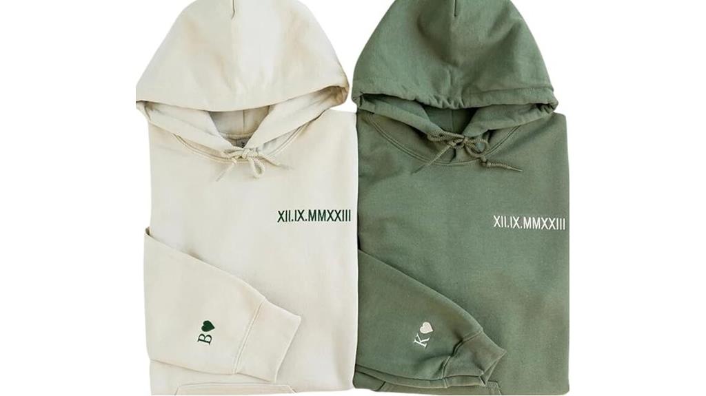 personalized couple hoodie design