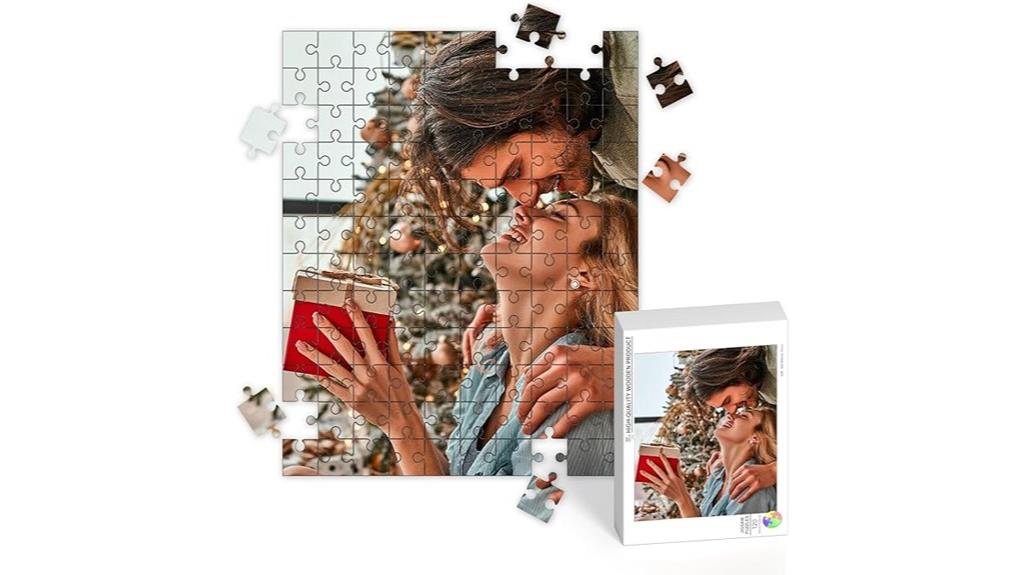 personalized photo puzzle gift