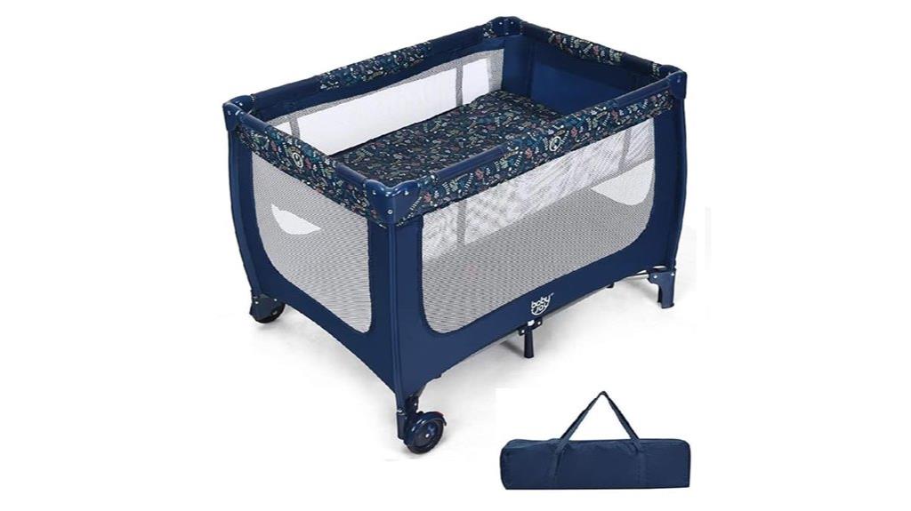 portable baby playard bassinet