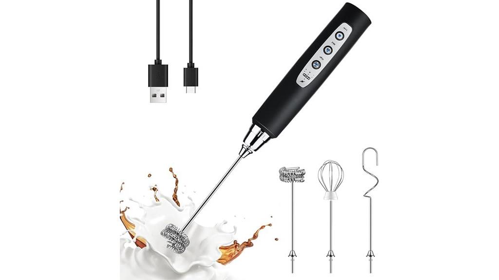 portable coffee milk frother