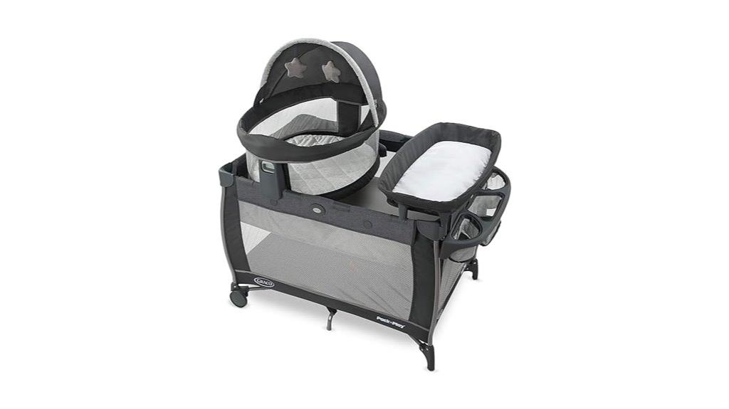 portable dome playard bassinet