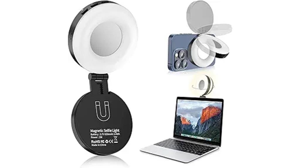 portable iphone selfie light