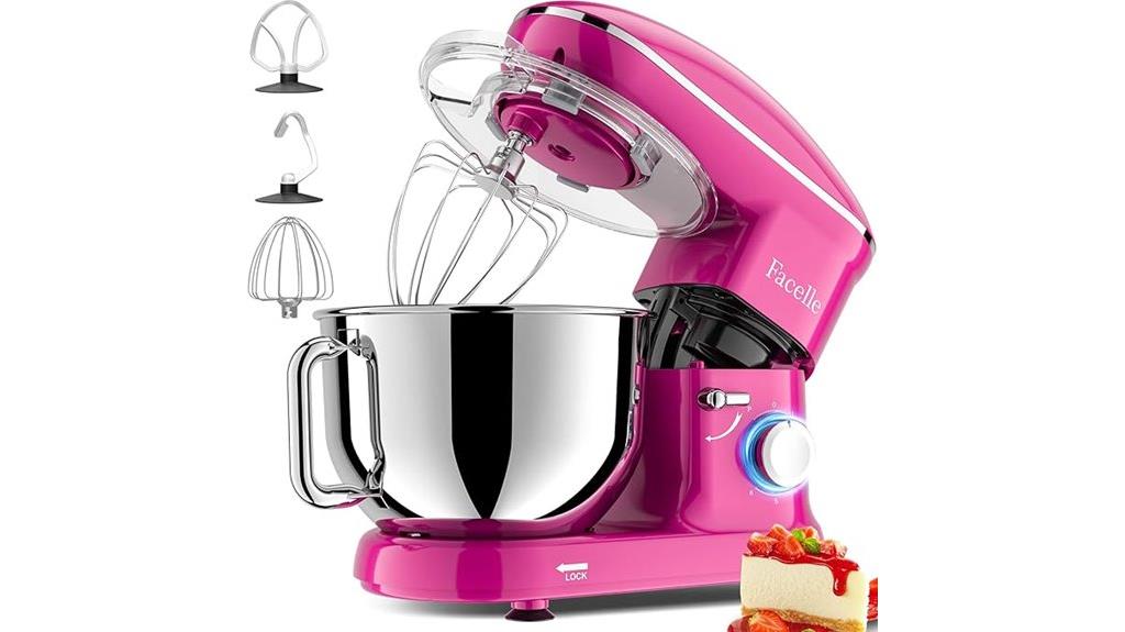 powerful 660w kitchen mixer
