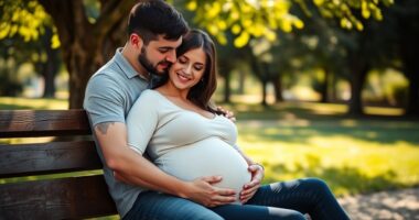 pregnancy announcement for couples