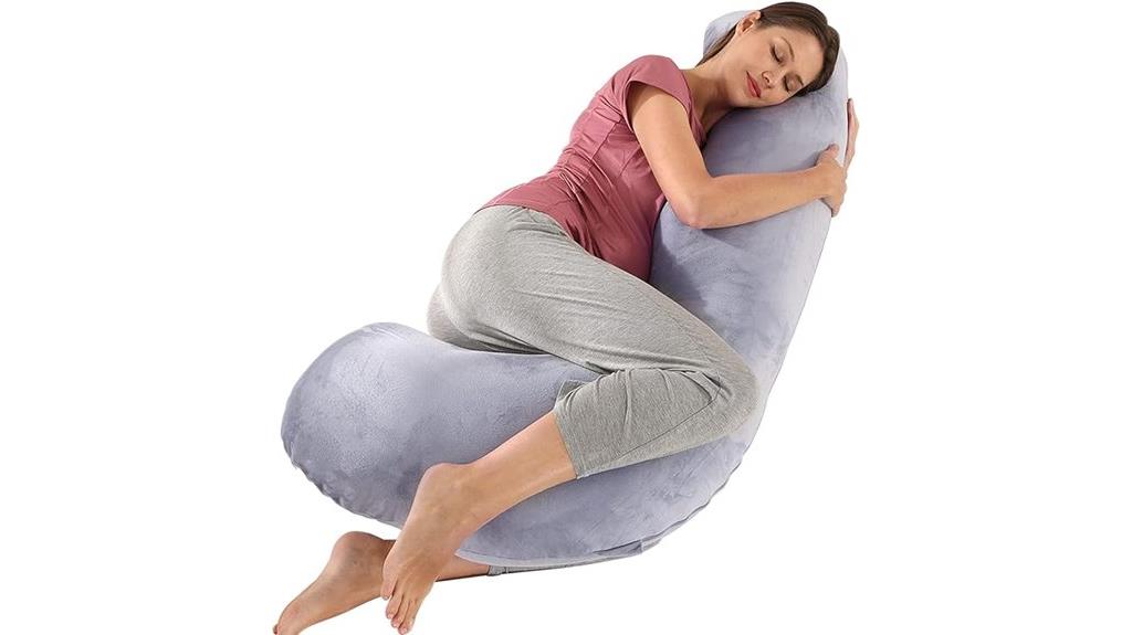 pregnancy cooling body pillow