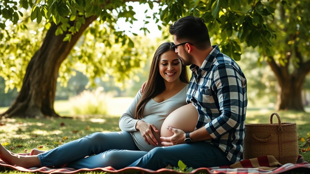 pregnancy gender reveal celebration